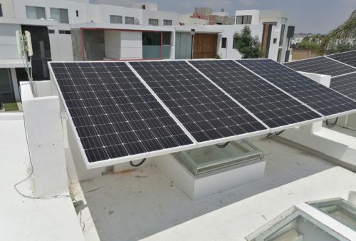 Instalación solar en casa