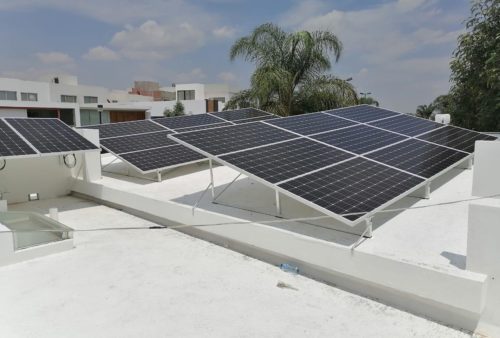 Instalación solar en casa